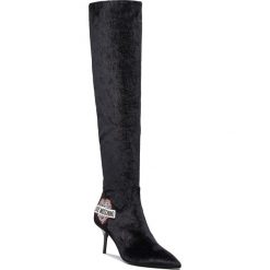 Muszkieterki LOVE MOSCHINO - JA26016C16IFX000 Nero. Czarne bez kategorii marki Love Moschino, z materiału, na obcasie. Za 1439,00 zł.