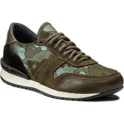 Sneakersy ROBERTO - 586 Zieleń. Zielone półbuty damskie Roberto, ze skóry. W wyprzedaży za 159,00 zł.
