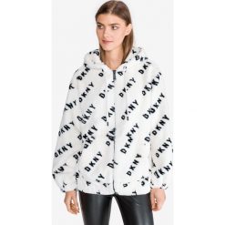 DKNY Bluza Biały. Białe bluzy damskie DKNY, m, bez wzorów, z poliesteru, bez rękawów, bez kaptura. Za 815,95 zł.