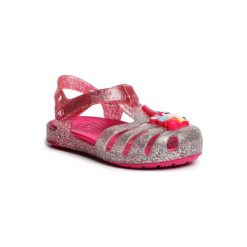 CROCS 205535-6PD Różowy. Różowe klapki dziewczęce Crocs, z tworzywa sztucznego. Za 129,99 zł.