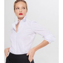 Koszula basic - Biały. Białe koszule damskie Mohito, bez wzorów, bez kołnierzyka, bez rękawów. Za 79,99 zł.