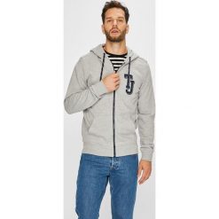Tommy Jeans - Bluza. Szare bluzy męskie Tommy Jeans, m, z nadrukiem, z bawełny, z kapturem, bez rękawów, z kapturem. W wyprzedaży za 269,90 zł.