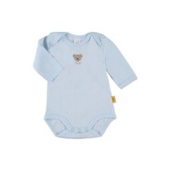 Body niemowlęce: STEIFF Boys Baby Body dziecięce baby blue