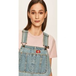 Dickies - Sukienka jeansowa. Sukienki damskie Dickies, na co dzień, bez wzorów, z bawełny, casualowe, z okrągłym kołnierzem, bez rękawów, mini, proste. Za 339,90 zł.