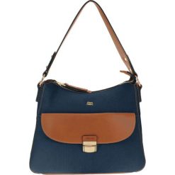 Gionni ciemnoniebieska torebka Abe 11G2191. Niebieskie torebki klasyczne damskie Gionni, bez wzorów, eleganckie, bez dodatków. W wyprzedaży za 169,00 zł.