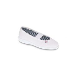 Białe Tekstylne Buty Dla dzieci Befado rozmiar 27. Białe buciki niemowlęce chłopięce Befado, z bawełny. Za 37,80 zł.