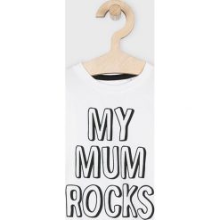 Name it - Longsleeve dziecięcy 50 - 80 cm. Czarne t-shirty chłopięce Name it, z nadrukiem, z elastanu, z długim rękawem. Za 39,90 zł.
