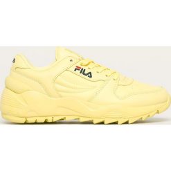 Fila - Buty Orbit CMR Jogger L low. Żółte buty sportowe damskie Fila, bez wzorów, z gumy, sportowe. W wyprzedaży za 329,90 zł.
