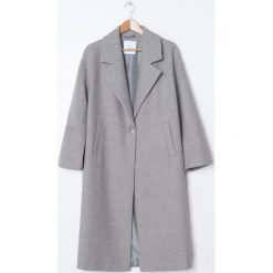 Płaszcz oversize - Jasny szary. Szare płaszcze damskie House, m, bez wzorów. Za 259,99 zł.