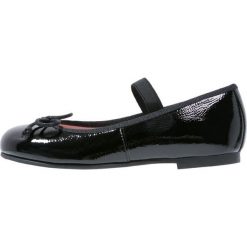 Pretty Ballerinas Baleriny z zapięciem black. Czarne baleriny dziewczęce marki Pretty Ballerinas, z materiału. Za 369,00 zł.