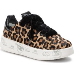 Sneakersy PREMIATA - Belle 4029 Brązowy. Pomarańczowe półbuty damskie Premiata, ze skóry. W wyprzedaży za 629,00 zł.