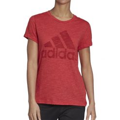 ADIDAS MUST HAVES WINNERS > FL4191. Koszulki damskie Adidas, l, bez wzorów, z bawełny, klasyczne, bez kołnierzyka. Za 129,99 zł.