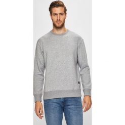 Jack & Jones - Bluza. Szare bluzy męskie Jack & Jones, xl, bez wzorów, z bawełny, z okrągłym kołnierzem, bez rękawów, bez kaptura. W wyprzedaży za 89,90 zł.