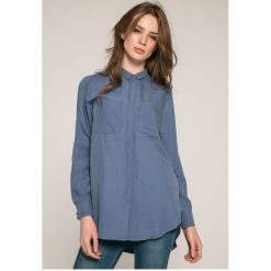 Answear - Koszula Wild Nature. Szare koszule damskie ANSWEAR, l, z dzianiny, casualowe, z klasycznym kołnierzykiem, z długim rękawem. W wyprzedaży za 79,90 zł.
