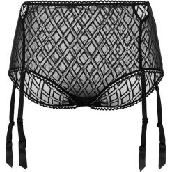 Figi: else BAKLAVA HIGH WAIST Figi black