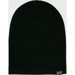 Jack Wolfskin - Czapka. Czarne czapki zimowe męskie Jack Wolfskin. W wyprzedaży za 59,90 zł.