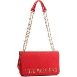 Torebka LOVE MOSCHINO - JC4064PP16LS0500 Rosso. Czerwone torebki klasyczne damskie marki Love Moschino, ze skóry ekologicznej. W wyprzedaży za 589,00 zł.