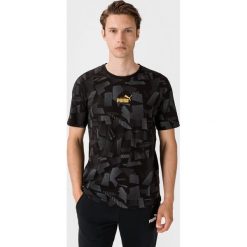 Puma Summer AOP Koszulka Czarny. Czarne podkoszulki męskie Puma, s, bez wzorów, z bawełny, bez kołnierzyka, krótkie. Za 119,95 zł.