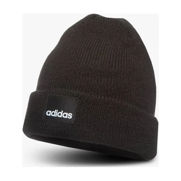 Adidas Czapka Zimowa Beanie , czarny, rozmiar L. Czarne czapki damskie Adidas, na zimę, z aplikacjami, z materiału. W wyprzedaży za 69,99 zł.