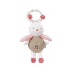 Maskotka z zawieszką Pszczółka 18 cm. Szare przytulanki i maskotki marki FEHN. Za 49,32 zł.