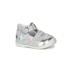 Baleriny Dziecko GBB ZENNIA. Szare trampki dziewczęce GBB, bez wzorów, bez obcasa. Za 209,30 zł.