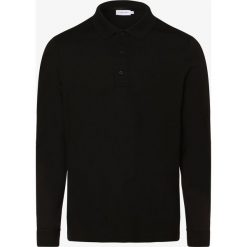 Calvin Klein - Męska koszulka polo, czarny. Czarne koszulki męskie Calvin Klein, xxl, bez wzorów, z bawełny, polo, bez rękawów. Za 349,95 zł.