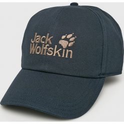 Jack Wolfskin - Czapka. Czarne czapki męskie marki Jack Wolfskin, bez wzorów, z bawełny. Za 69,90 zł.