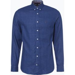 Tommy Hilfiger - Koszula męska, niebieski. Niebieskie koszule męskie TOMMY HILFIGER, m. Za 399,95 zł.