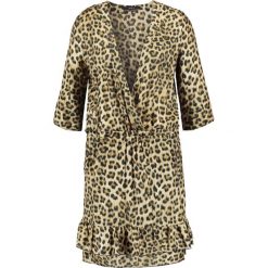 Sukienki: SET Sukienka letnia camel grey