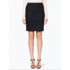 Marc Cain Essentials - Spódnica damska z dodatkiem kaszmiru – Marc Cain Essentials, niebieski. Niebieskie spódniczki damskie Marc Cain Essentials, bez wzorów, z wełny, eleganckie, ołówkowe. Za 539,95 zł.