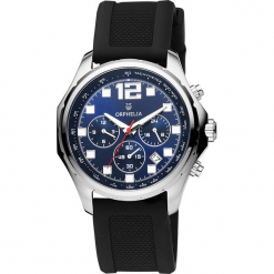 Zegarek kwarcowy w kolorze czarno-srebrno-niebieskim. Czarne, analogowe zegarki męskie Esprit Watches, plastikowe. W wyprzedaży za 204,95 zł.