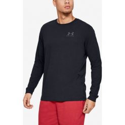 Under Armour Sportstyle Koszulka Czarny. Czarne podkoszulki męskie Under Armour, xxl, bez wzorów, z bawełny, bez kołnierzyka, długie. Za 137,95 zł.