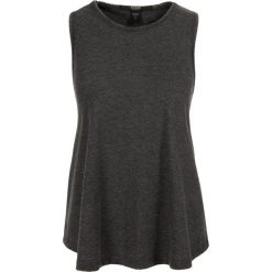Top Guess O92A43 JR04C. Szare bluzki damskie Guess, xs, z aplikacjami, z bawełny, polo, bez rękawów. W wyprzedaży za 109,00 zł.