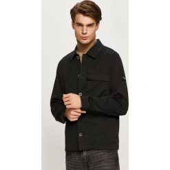 Calvin Klein - Kurtka. Czarne płaszcze męskie Calvin Klein, s, bez wzorów, z elastanu, krótkie, bez kaptura. Za 749,90 zł.
