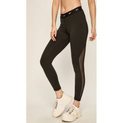 Reebok - Legginsy. Czarne spodnie damskie Reebok, s, z poliesteru. Za 179,90 zł.