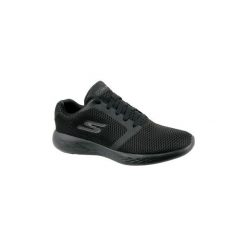 Buty Skechers Go Run 600 15061-BBK. Czarne trampki i tenisówki damskie Skechers, bez wzorów, bez zapięcia. Za 209,99 zł.