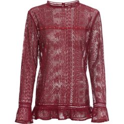 Tunika bonprix czerwono-brązowy. Pomarańczowe tuniki damskie bonprix, w koronkowe wzory, z poliesteru. Za 79,99 zł.