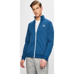 Under Armour - Bluza. Niebieskie bluzy męskie Under Armour, s, bez wzorów, z poliesteru, bez kołnierzyka, bez rękawów, bez kaptura. Za 229,90 zł.