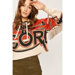 Pinko - Bluza. Bluzy damskie Pinko, s, z aplikacjami, z elastanu, bez rękawów, z kapturem. Za 839,90 zł.