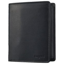 Bugatti Portfel Męski Primo 49107801 Black. Czarne portfele męskie marki Bugatti. W wyprzedaży za 217,00 zł.