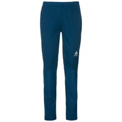 Odlo Spodnie tech. Odlo Pants STRYN PRINT - 622162 - 622162/20333/L. Niebieskie spodnie dresowe damskie Odlo, l. Za 242,85 zł.