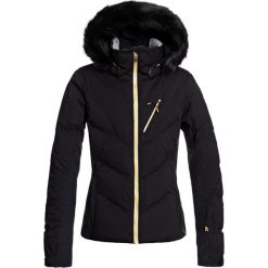 ROXY Kurtka damska Snowstorm Plus True Black. Czarne kurtki damskie Roxy, bez wzorów, bez kaptura. Za 1484,00 zł.