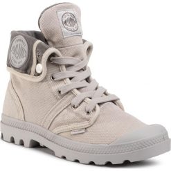 Trapery PALLADIUM - Pallabrouse Baggy 92478-095-M Vapor/Metal. Szare trapery damskie Palladium, z tworzywa sztucznego, bez obcasa, bez zapięcia. Za 349,00 zł.