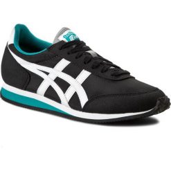 Sneakersy ASICS - ONITSUKA TIGER Sakurada D2D1N Black/White 9098. Czarne półbuty damskie skórzane Asics. W wyprzedaży za 159,00 zł.