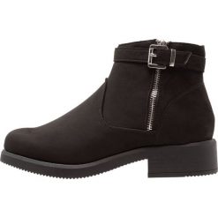 Botki damskie: New Look Wide Fit WIDE FIT BUFFET Botki black