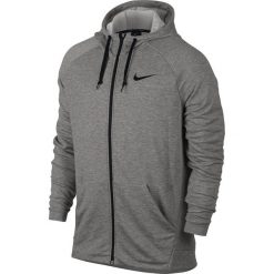 Nike - Bluza. Szare bluzy męskie Nike, s, bez wzorów, z poliesteru, z kapturem, bez rękawów, z kapturem. Za 299,90 zł.