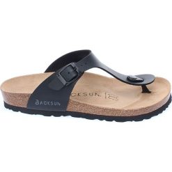 Japonki w kolorze czarnym. Czarne japonki damskie marki Backsun. W wyprzedaży za 117,95 zł.