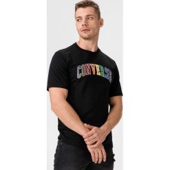 Converse Pride Koszulka Czarny. Czarne podkoszulki męskie Converse, s, z nadrukiem, z bawełny, z krótkim rękawem. Za 154,95 zł.