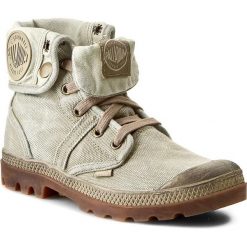 Trapery PALLADIUM - Pallabrouse Baggy 92478268 Dk Khaki/Putty. Brązowe buty zimowe damskie Palladium, z materiału. W wyprzedaży za 239,00 zł.