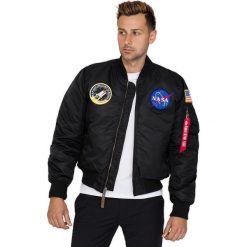 Kurtka Bomberka Alpha Industries MA-1 VF NASA 166107-03 - czarny. Czarne kurtki męskie Alpha Industries, m, bez wzorów, bez kaptura. Za 616,99 zł.